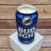Bud Light Dolphins 2023 candle detail