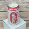 Genny Genesee Beer Can Soy Wax Candle with Custom Scent