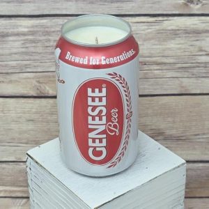 Genny Genesee Beer Can Soy Wax Candle with Custom Scent