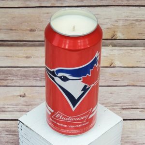 Budweiser 2018 MLB Toronto Blue Jays beer can soy wax candle