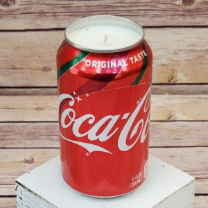 Christmas Gift Coke soda candle