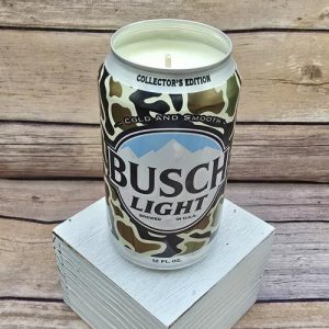 Busch Light 2024 Hunting candle side