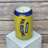 Hand-poured soy candle in a recycled Twisted Tea hard iced tea can from 716 Candle Co.