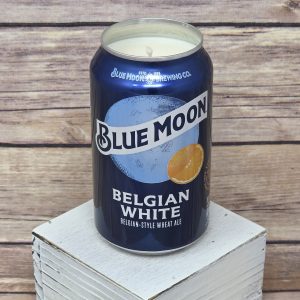 Blue Moon Belgian White candle label