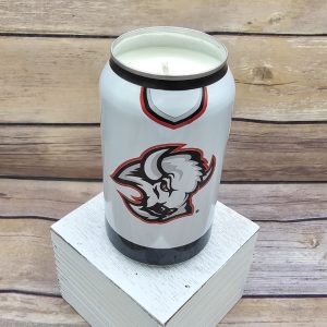 Labatt Blue Light 2024 NHL Buffalo Sabres Goat Head Beer Can Soy Wax Candle with Custom Scent