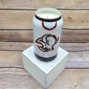 Labatt Blue Light 2024 NHL Buffalo Sabres Goat Head Beer Can Soy Wax Candle with Custom Scent