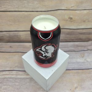 Labatt Blue 2024 Buffalo Sabres candle side view