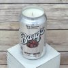 Barq's Root Beer soda can soy wax candle