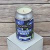 EBC Blueberry Wheat beer can soy wax candle