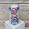 Real American Beer Hulk Hogan upcycled can soy candle